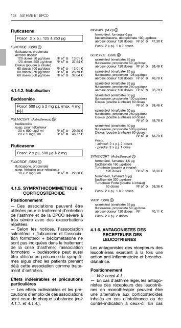 REPERTOIRE COMMENTE DES MEDICAMENTS 2011 - CBIP