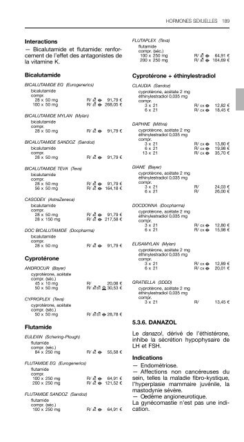 REPERTOIRE COMMENTE DES MEDICAMENTS 2011 - CBIP