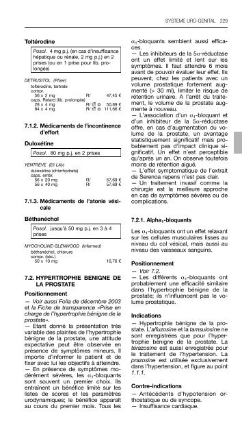 REPERTOIRE COMMENTE DES MEDICAMENTS 2011 - CBIP