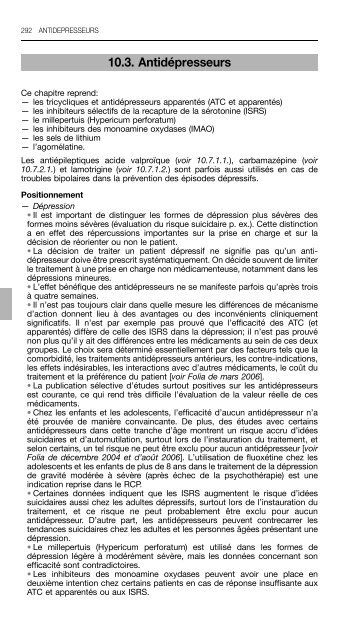 REPERTOIRE COMMENTE DES MEDICAMENTS 2011 - CBIP