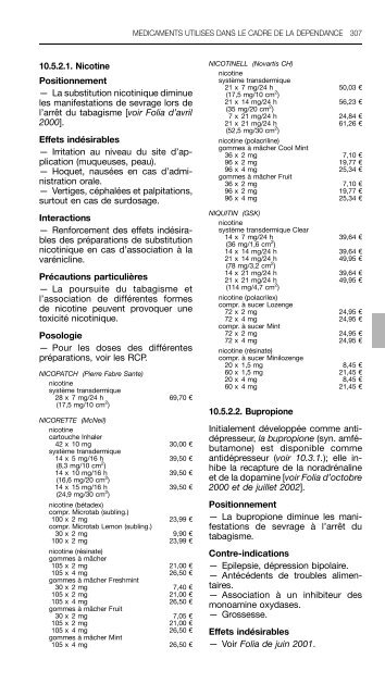 REPERTOIRE COMMENTE DES MEDICAMENTS 2011 - CBIP