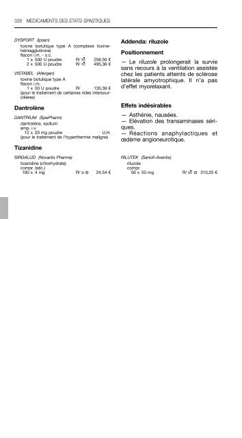 REPERTOIRE COMMENTE DES MEDICAMENTS 2011 - CBIP