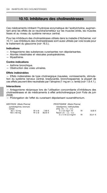 REPERTOIRE COMMENTE DES MEDICAMENTS 2011 - CBIP