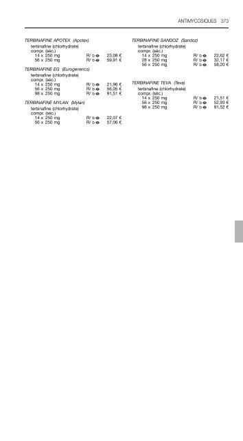 REPERTOIRE COMMENTE DES MEDICAMENTS 2011 - CBIP