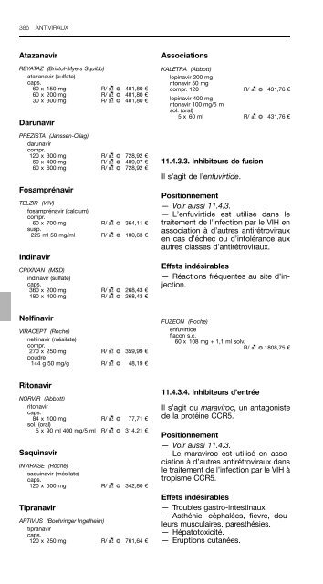 REPERTOIRE COMMENTE DES MEDICAMENTS 2011 - CBIP