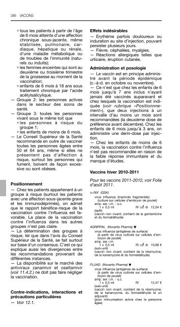 REPERTOIRE COMMENTE DES MEDICAMENTS 2011 - CBIP