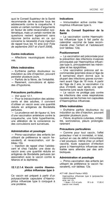 REPERTOIRE COMMENTE DES MEDICAMENTS 2011 - CBIP