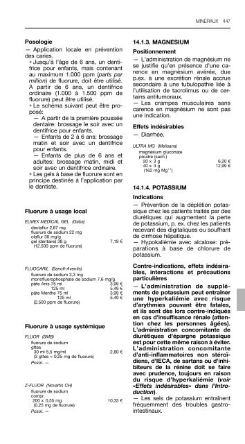 REPERTOIRE COMMENTE DES MEDICAMENTS 2011 - CBIP