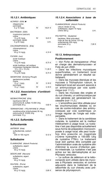 REPERTOIRE COMMENTE DES MEDICAMENTS 2011 - CBIP