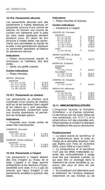 REPERTOIRE COMMENTE DES MEDICAMENTS 2011 - CBIP