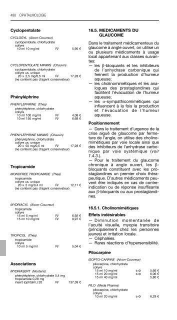 REPERTOIRE COMMENTE DES MEDICAMENTS 2011 - CBIP