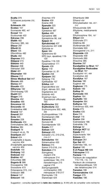 REPERTOIRE COMMENTE DES MEDICAMENTS 2011 - CBIP