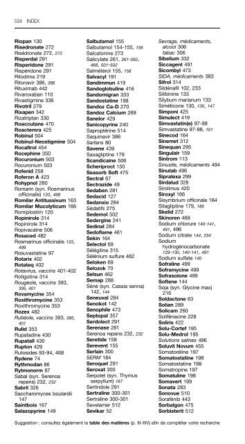 REPERTOIRE COMMENTE DES MEDICAMENTS 2011 - CBIP