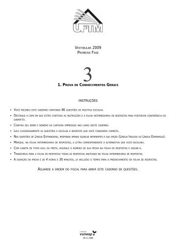 INSTRUÇÕES . . . . -A. . . - Sistema Apoio de Ensino Ltda