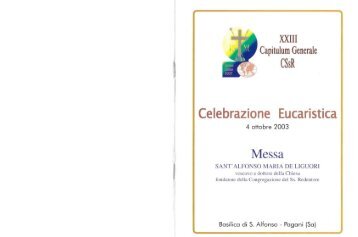 Celebrazione Eucaristica