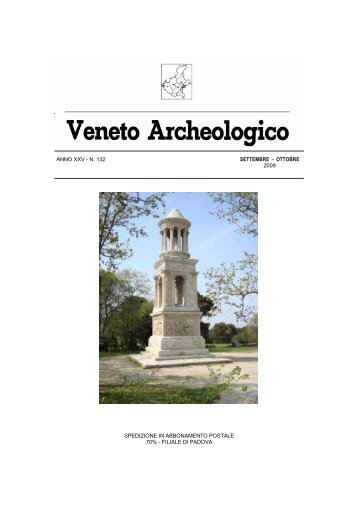 n. 132 settembre - Gruppi Archeologici del Veneto