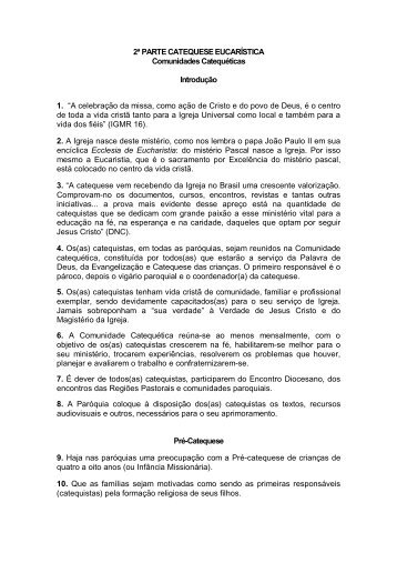 Documento 9 - Catequese Eucarística