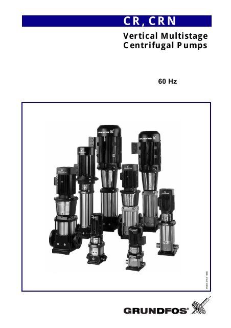 Vertical Multistage Centrifugal Pumps 60 Hz CR, CRN