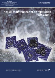 Kits de maintenance et de rÂparation - Motralec