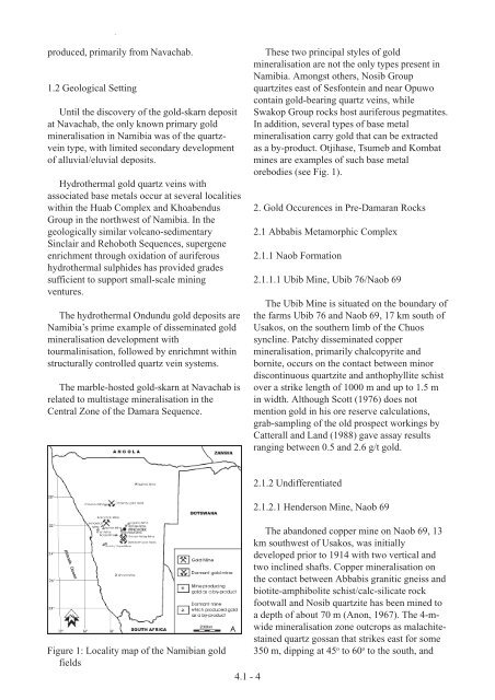 Gold Chapter (855 KB) - Ministry of Mines and Energy