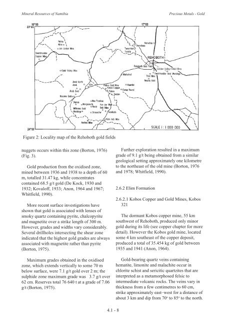 Gold Chapter (855 KB) - Ministry of Mines and Energy