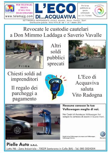 Da L'Eco di Acquaviva n. 26/2012 - telemajg