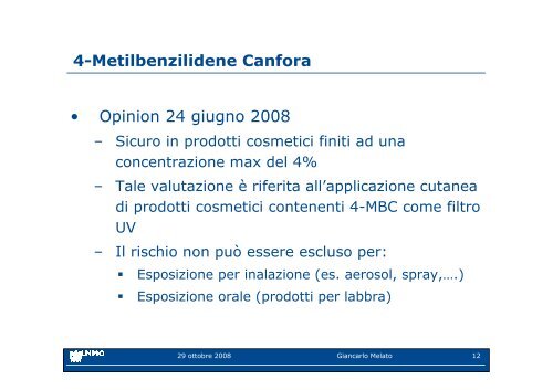 Ingredienti in discussione quali prospettive - Unipro