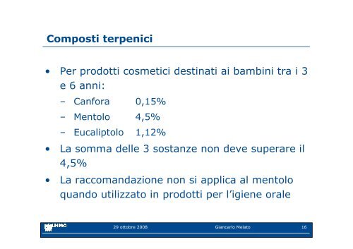 Ingredienti in discussione quali prospettive - Unipro