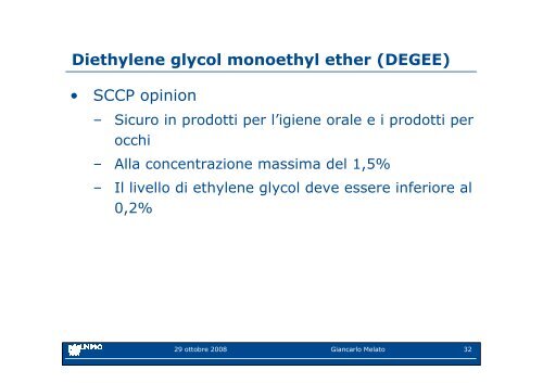 Ingredienti in discussione quali prospettive - Unipro