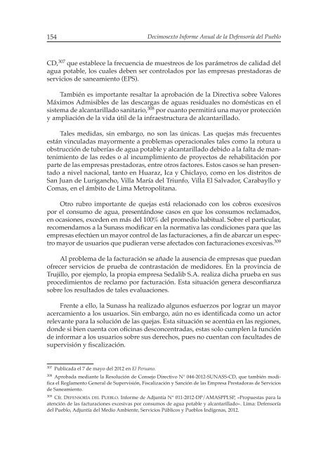 Decimosexto informe AnuAl DefensoríA Pueblo