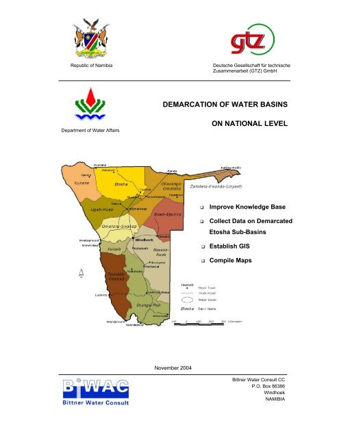 Demarcation of Water Basins on National Level - EIS