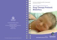 Drug Therapy Protocol: Midwifery - site powered by Chilli Websites