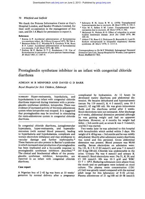 Accidental administration of Syntometrine in adult dosage to the ...