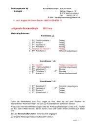 Teilnehmende Vereine/Mannschaftsführer ... - Schützenkreis 85