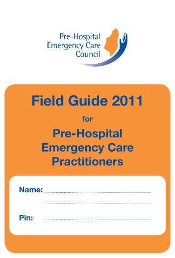 Field Guide 2011 - PHECC