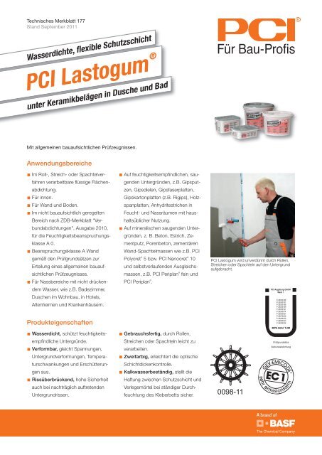 PCI Lastogum - Wunschbad24