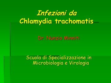 Infezioni da Chlamydia Trachomatis (2007) - Centro ASTER