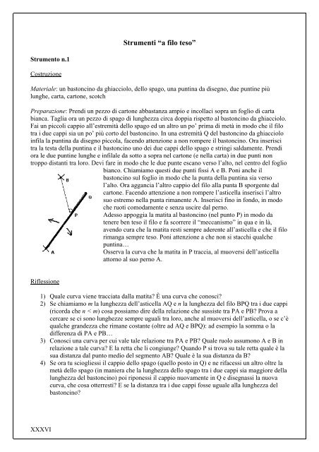 Insegnamento e Apprendimento delle Coniche A049.pdf - Didattica.it
