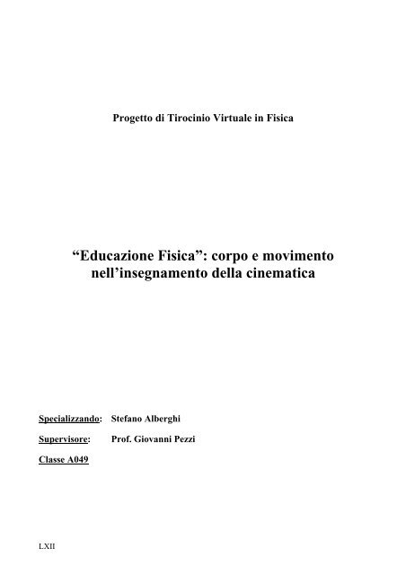 Insegnamento e Apprendimento delle Coniche A049.pdf - Didattica.it