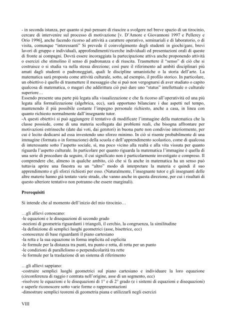 Insegnamento e Apprendimento delle Coniche A049.pdf - Didattica.it