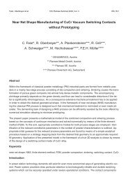 Near Net Shape Manufacturing of CuCr Vacuum Switching Contacts ...