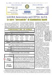 di Giambattista Suardi - Rotary Club Bergamo Città Alta