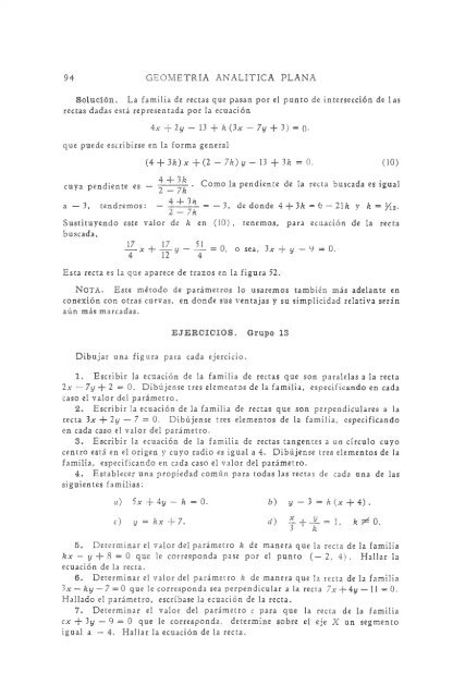 geometria analitica de lehmann - MATEMATICAS EJERCICIOS ...