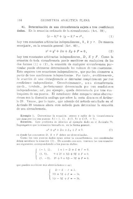 geometria analitica de lehmann - MATEMATICAS EJERCICIOS ...