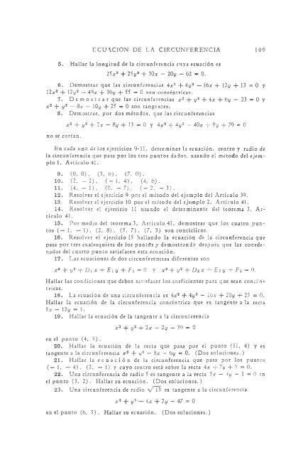 geometria analitica de lehmann - MATEMATICAS EJERCICIOS ...