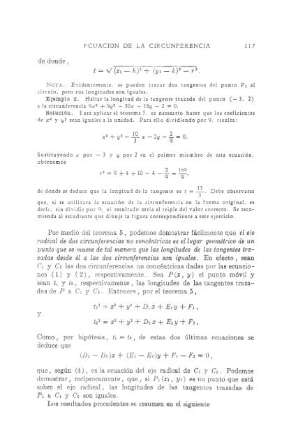 geometria analitica de lehmann - MATEMATICAS EJERCICIOS ...