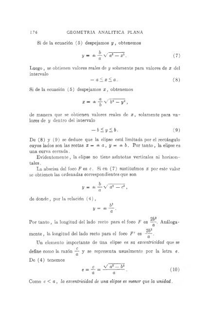 geometria analitica de lehmann - MATEMATICAS EJERCICIOS ...