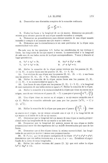 geometria analitica de lehmann - MATEMATICAS EJERCICIOS ...