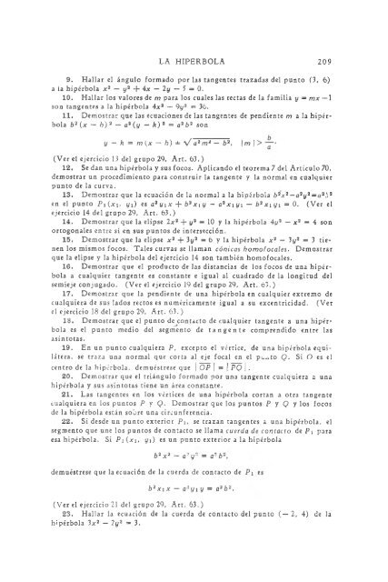 geometria analitica de lehmann - MATEMATICAS EJERCICIOS ...