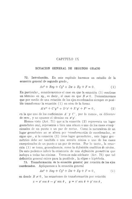 geometria analitica de lehmann - MATEMATICAS EJERCICIOS ...